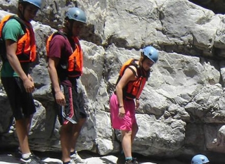 Aventura en barranquismo